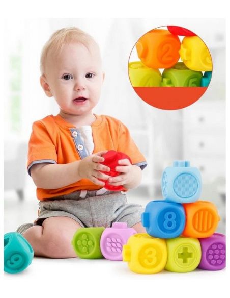 Set of sensory tactile cubes buy in online store Set of sensory tactile cubes buy in online store