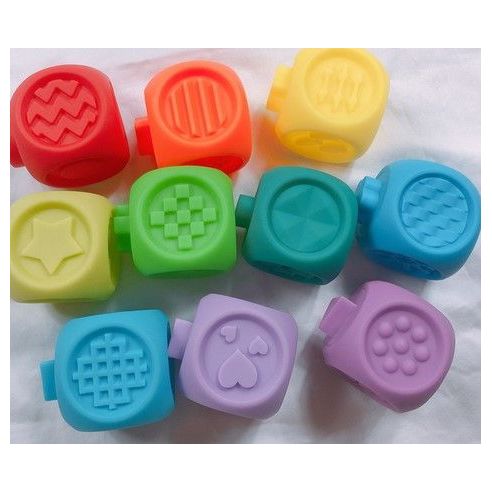 Set of sensory tactile cubes buy in online store