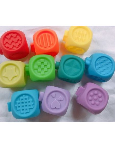 Set of sensory tactile cubes buy in online store Set of sensory tactile cubes buy in online store