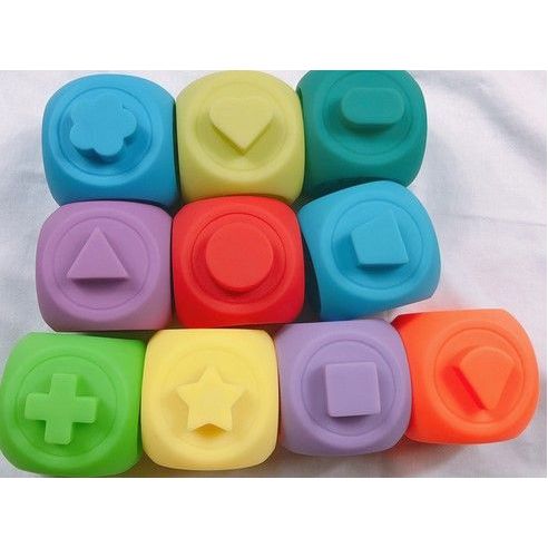 Set of sensory tactile cubes buy in online store