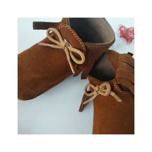 Leather booties Lupilu Brown Size 19 buy in online store