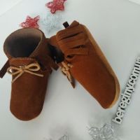 Leather booties Lupilu Brown Size 19 buy in online store