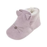 Leather booties Lupilu on fur (genuine suede and sheepskin) Size 20/21 buy in online store