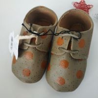 Leather booties Lupilu Mugs Size 19 buy in online store