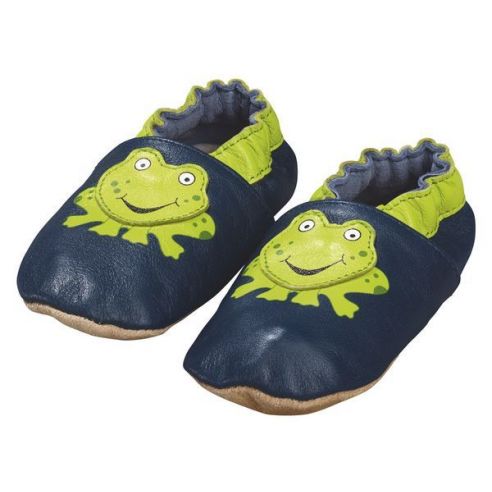 Leather booties Lupilu Frog Size 16/17 buy in online store