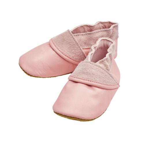 Leather booties Lupilu pink buy in online store