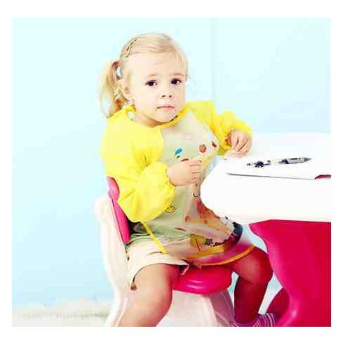 Apron with sleeves - lilac buy in online store