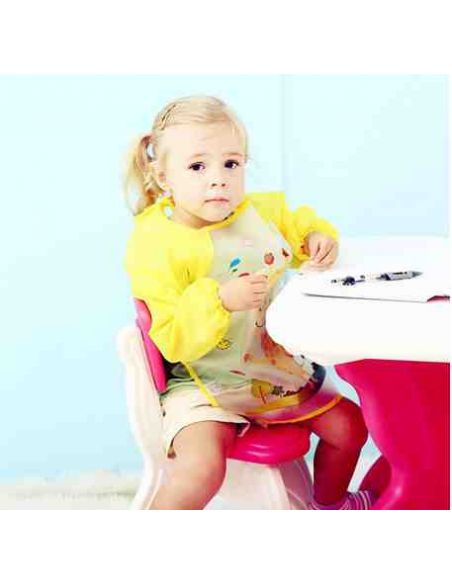 Apron with sleeves - lilac buy in online store