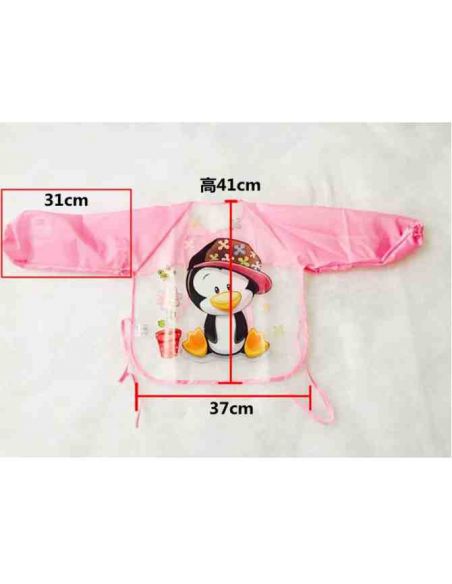 Apron with sleeves - lilac buy in online store