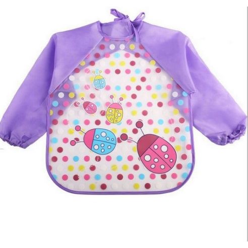 Apron with sleeves - lilac buy in online store