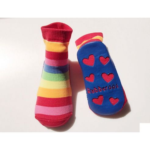 Baby socks with anti-slip sole size 24 months - Rainbow buy in online store