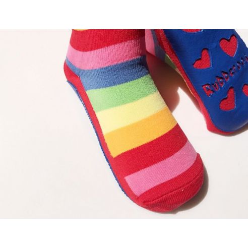 Baby socks with anti-slip sole size 24 months - Rainbow buy in online store