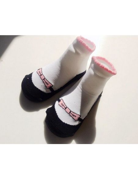 Baby socks with anti-slip sole size 24 months - black shoes buy in online store Baby socks with anti-slip sole size 24 months - black shoes buy in online store