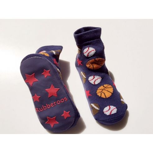 Baby socks with anti-slip sole size 6 months - ball buy in online store