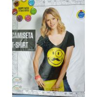 Esmara Happy Week Black T-shirt - L buy in online store 2