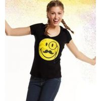 Esmara Happy Week Black T-shirt - L buy in online store