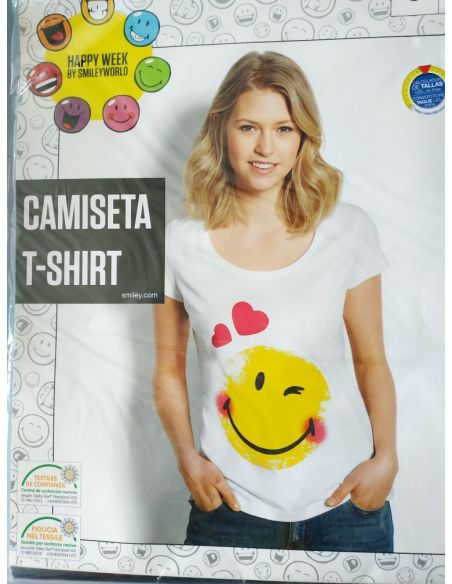 Esmara Happy Week White T-shirt - XS buy in online store Esmara Happy Week White T-shirt - XS buy in online store