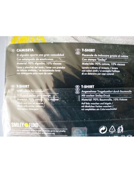 T-shirt Esmara Happy Week Gray - S buy in online store