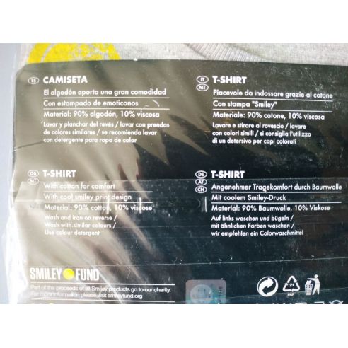 T-shirt Esmara Happy Week Gray - L buy in online store