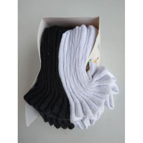 Kuniboo socks black and white 10pcs size 19/22 buy in online store