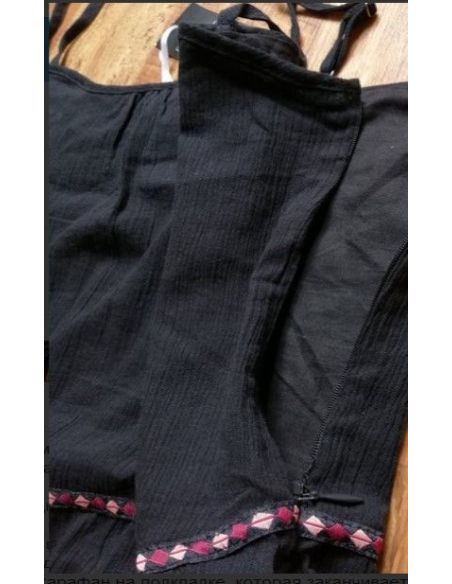 Cotton Sarafan Esmara - Black buy in online store Cotton Sarafan Esmara - Black buy in online store