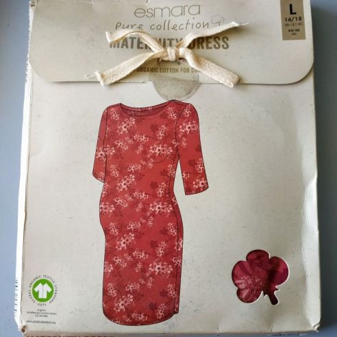 Dress for pregnant women Esmara - Pink flowers 44/46 buy in online store