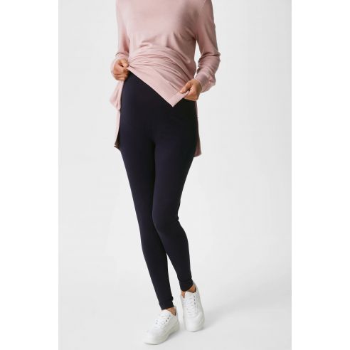 Leggings, leggings for pregnant women C & A - Dark blue L (44/46) buy in online store