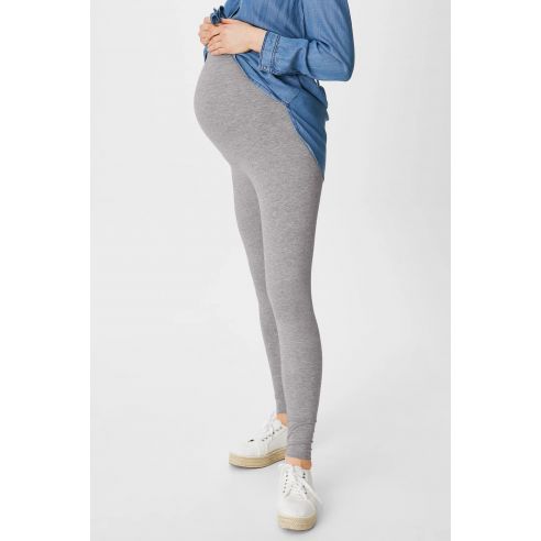 Leggings, gestures for pregnant women C & A - gray L (44/46) buy in online store