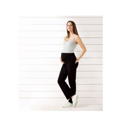 Knitted pants for pregnant women Esmara - black S 36/38 buy in online store