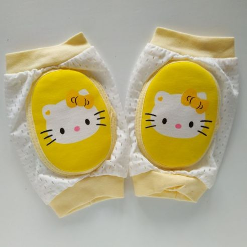 Knee pads with soft oval insert - chiti yellow buy in online store