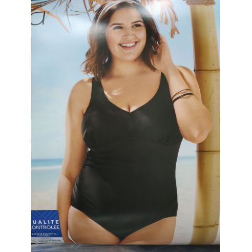 Swimsuit Esmara Steel Black 44 Size buy in online store