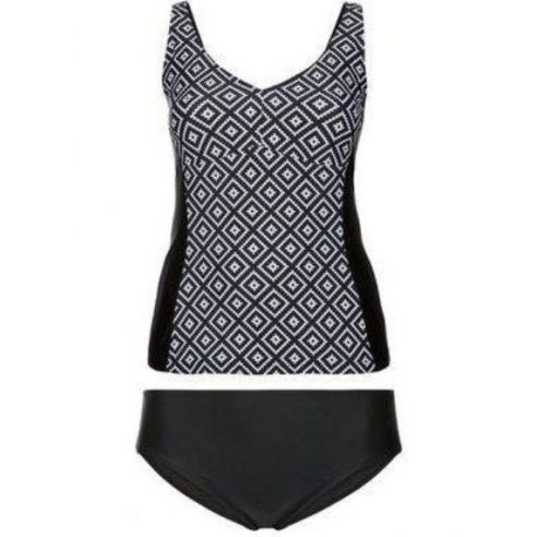 Swimsuit Tankini Esmara 44 Size + bust 90s buy in online store