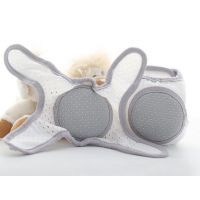 Adjustable knee pads with soft anti-slip insert - gray buy in online store