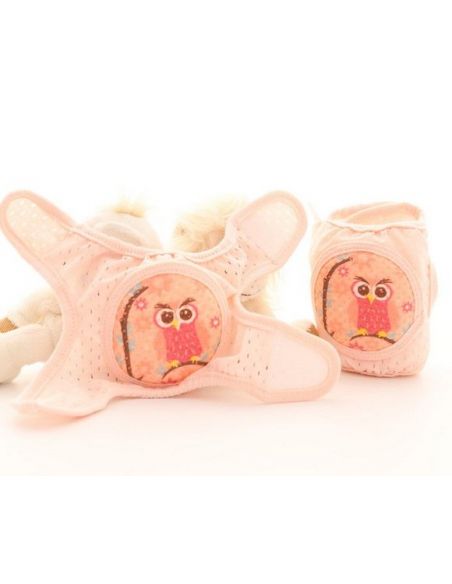 Adjustable knee pads with a soft anti-slip insert - owl buy in online store Adjustable knee pads with a soft anti-slip insert - owl buy in online store