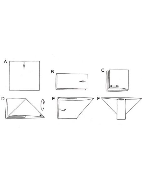 Multi-layered gauze from cotton 50 * 70 - set 6pcs buy in online store