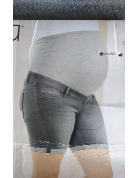 Denim shorts for pregnant women ESMARA - Gray 38 buy in online store