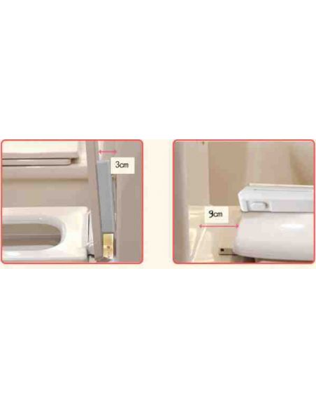 Castle on the toilet from children buy in online store