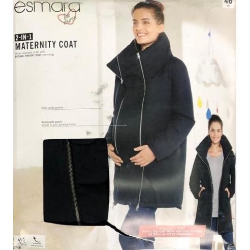 Esmara 3B1 coat for pregnant and slingokurtka - size 44 black buy in online store