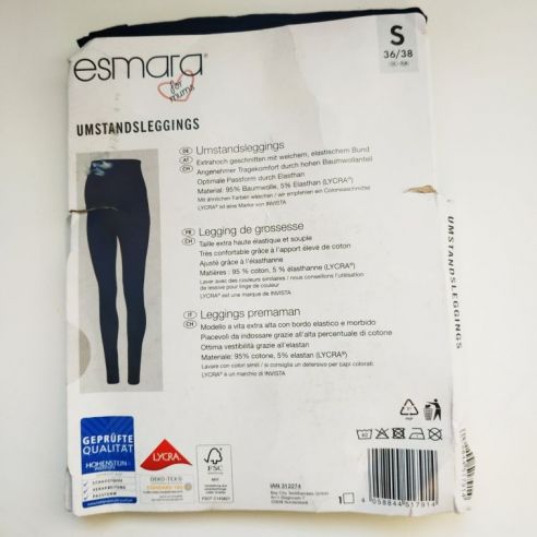 Leggings, leggings for pregnant women Esmara - Navy S (36/38) buy in online store