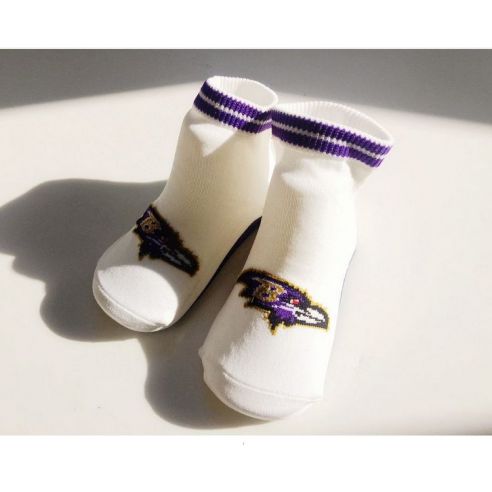 Baby socks with anti-slip sole size 12 months - white buy in online store