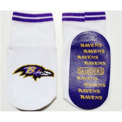 Baby socks with anti-slip sole size 6 months - white buy in online store