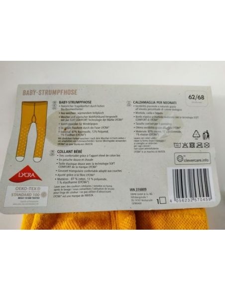 Pantose terry white Lupilu - Yellow buy in online store