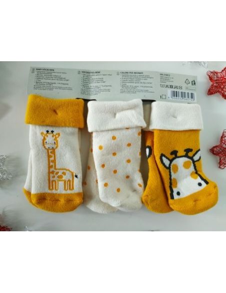 Socks terry Lupilu Yellow (3Pars) buy in online store