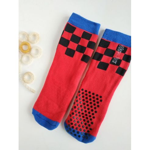 Socks Anti-slip terry children 19-22 Red buy in online store