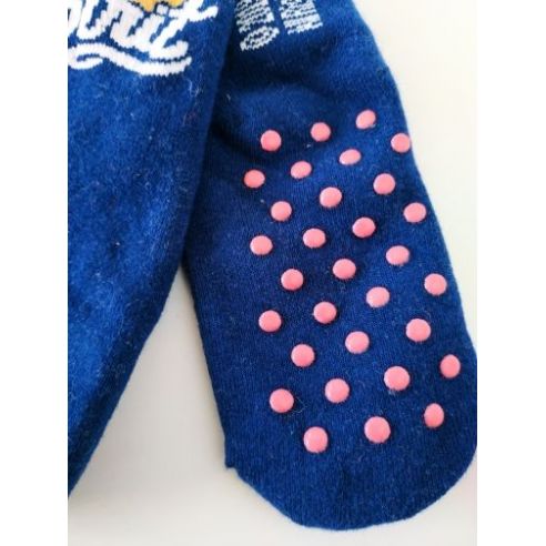 Socks Anti-slip terry children 31-34 - Spirit blue buy in online store