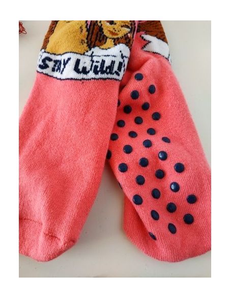 Socks Anti-slip terry children 31-34 - Spirit pink buy in online store Socks Anti-slip terry children 31-34 - Spirit pink buy in online store