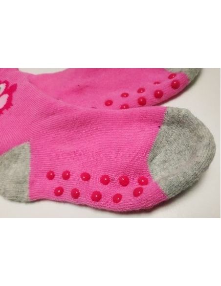 Socks Anti-slip terry children 86-92 Size - Owl Pink buy in online store Socks Anti-slip terry children 86-92 Size - Owl Pink buy in online store