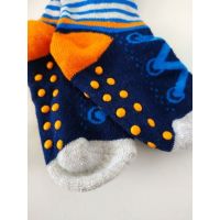 Socks Anti-slip terry children 122/128 Size - Orange lacing buy in online store 2