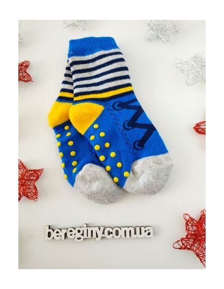Socks Anti-slip terry children's 86/92 size - lacing yellow buy in online store Socks Anti-slip terry children's 86/92 size - lacing yellow buy in online store