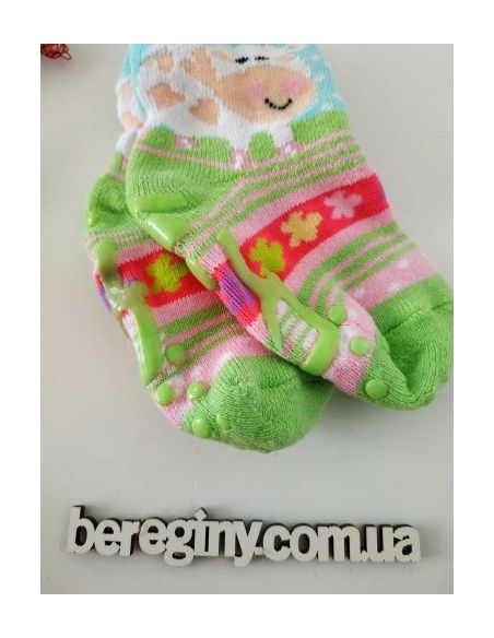Socks Anti-slip terry children Pilin 21-23 Size - Salad buy in online store Socks Anti-slip terry children Pilin 21-23 Size - Salad buy in online store